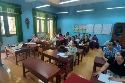 Chào mừng ngày thành lập hội Phụ nữ Việt Nam 20/10/2022, trường tổ chức chuyên đề môn Tiếng Việt đối với lớp 1
